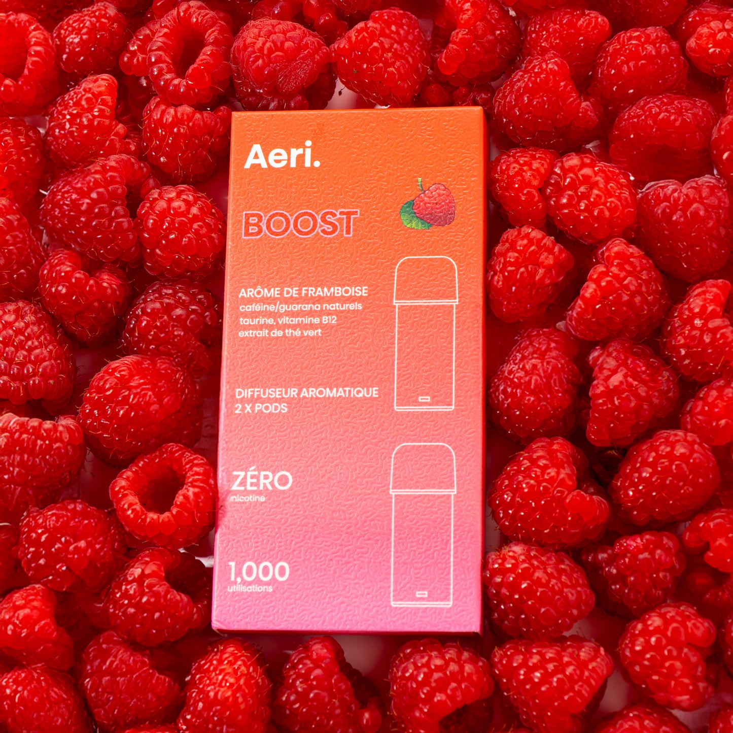 Pods Boost -Recharge - Framboise
