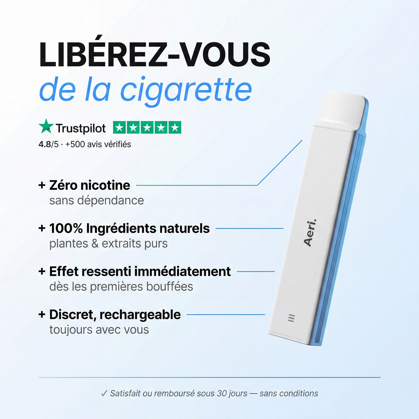 PACK MY AERI - Batterie + X2 Pods