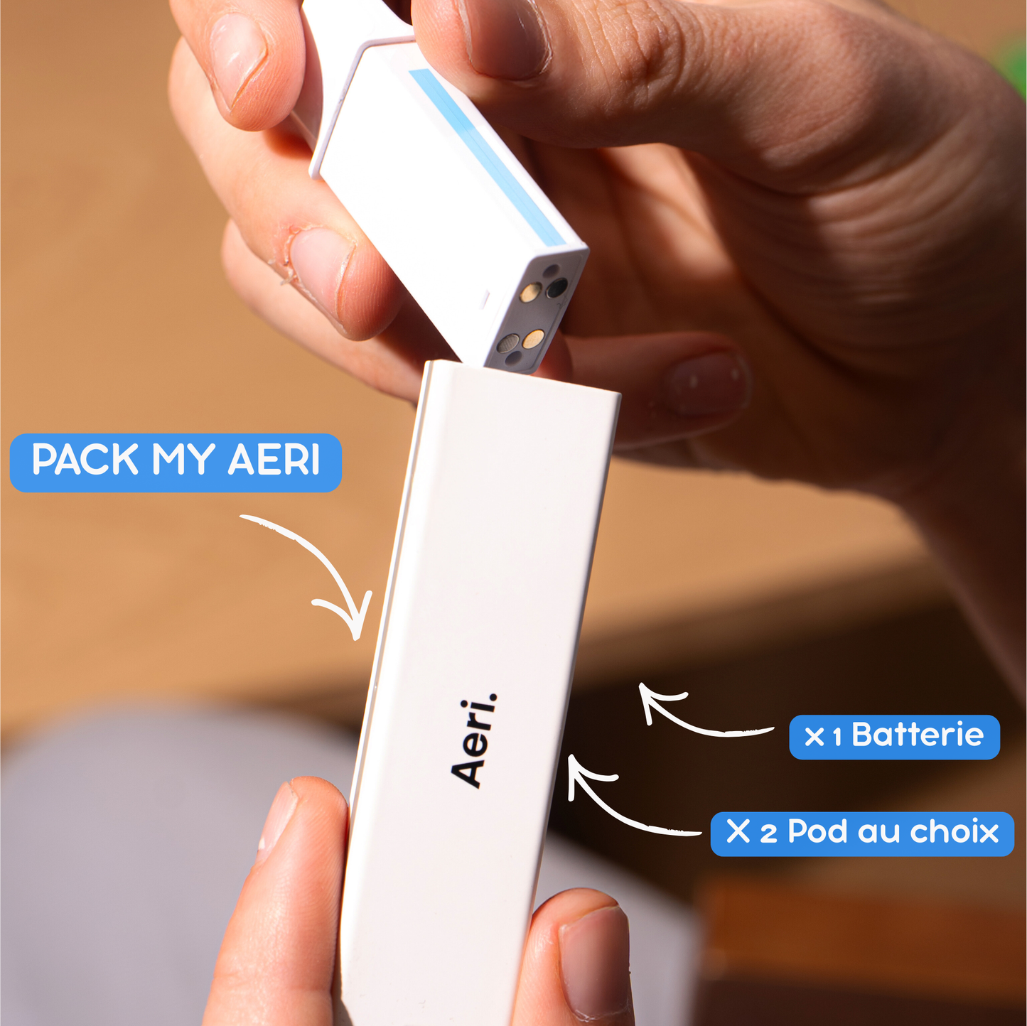 PACK MY AERI - Batterie + X2 Pods